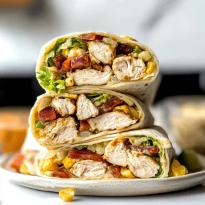 The Ultimate Chicken Bacon Ranch Wrap: Quick & Flavorful Lunch