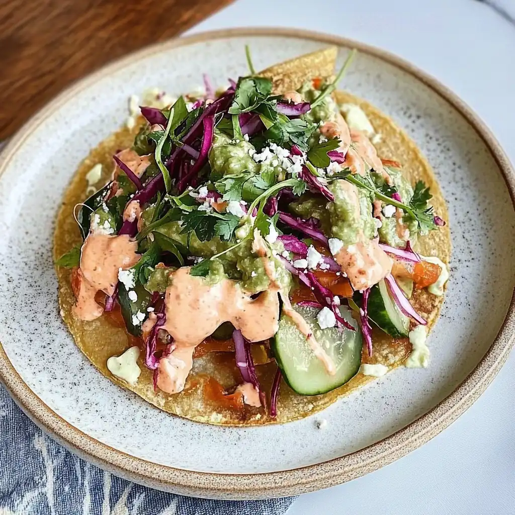 Crispy Cucumber Tostadas: A Fresh, Unexpected Savory Treat