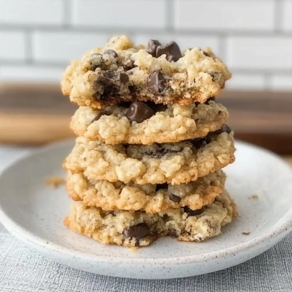 Crunchy Rice Krispie Chocolate Chip Cookies — A Texture Gamechanger!