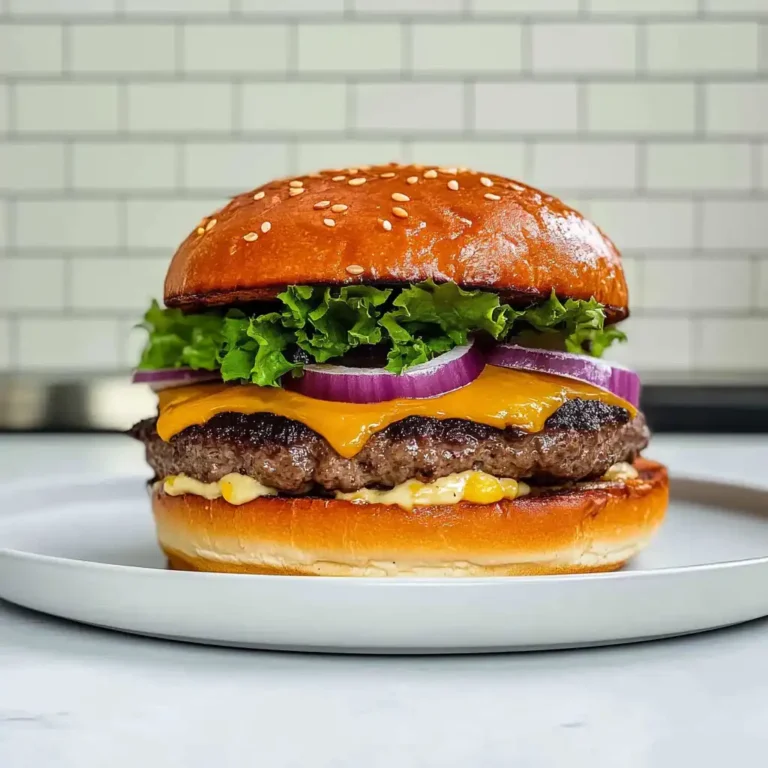 The Ultimate Juicy Grilled Burger — No More Dry Patties!