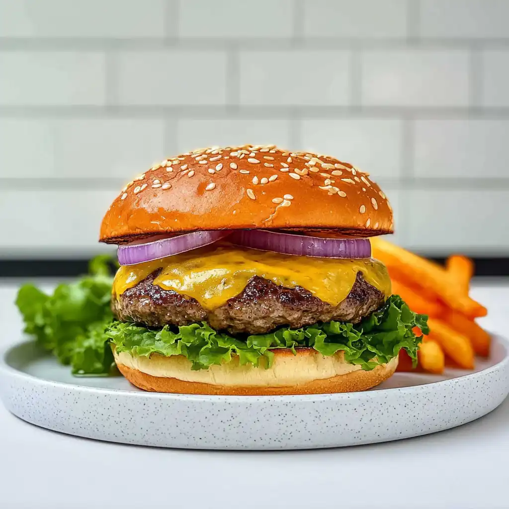 The Ultimate Juicy Grilled Burger — No More Dry Patties!