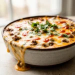 The Best Crock Pot Queso Dip for Game Day!