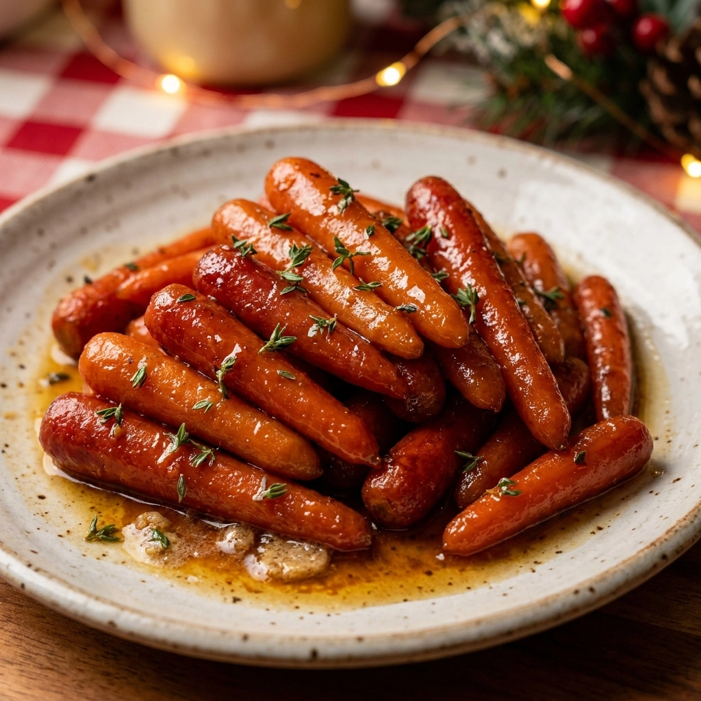 Cozy Maple Glazed Carrots with Brown Butter Easy Recipe for Fall Sides | Best Side Dish