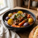 Cozy Crockpot Beef Stew Recipe: Easy Fall Vegetables Dinner Idea | Comfort Food Dinner