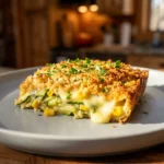 Cozy Cheesy Baked Zucchini and Corn Casserole Recipe Easy and Perfect for Dinner | Side Dish