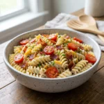 Creamy Bacon Ranch Pasta Salad Recipe Easy 5-Ingredient Summer Side Dish | BBQ Side