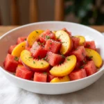 Peach Watermelon Salad — The Ultimate Refreshing Summer Side