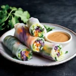 Rainbow Summer Rolls: The Ultimate Fresh & Healthy Snack!