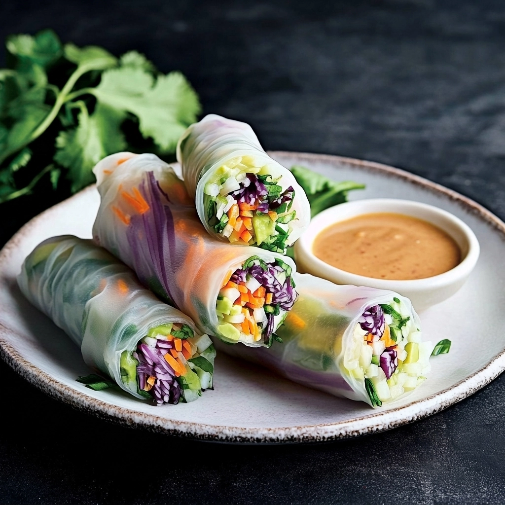 Rainbow Summer Rolls: The Ultimate Fresh & Healthy Snack!