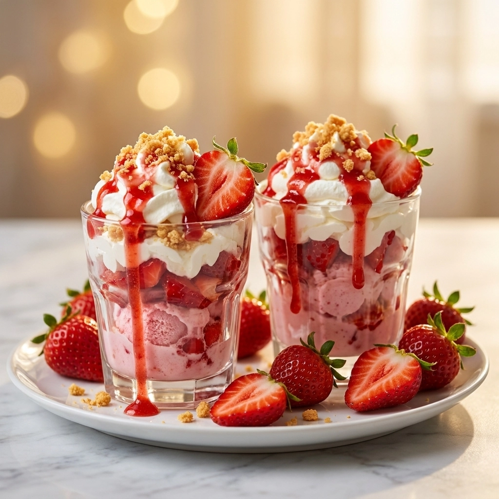 The Ultimate Strawberry Sundae — Summer's Most Refreshing Treat