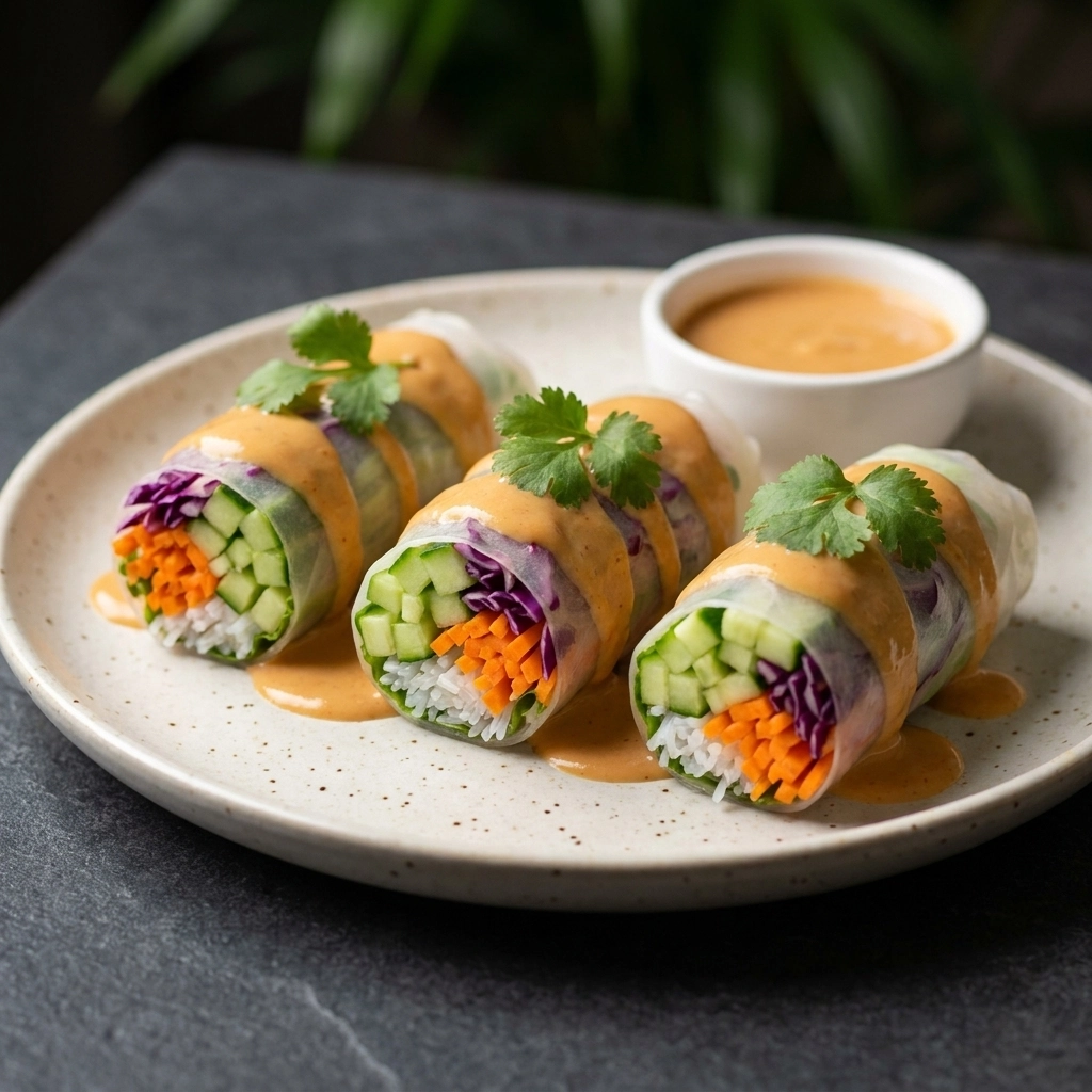 Rainbow Summer Rolls: The Ultimate Fresh & Healthy Snack!