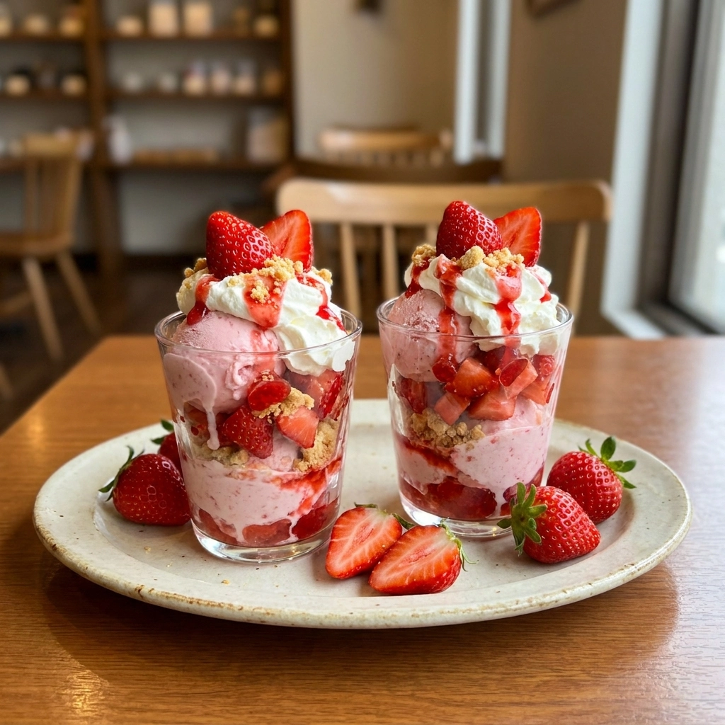 The Ultimate Strawberry Sundae — Summer's Most Refreshing Treat