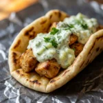 Authentic Greek Chicken Gyros with Creamy Cucumber Tzatziki | Easy Greek Dinner Ideas