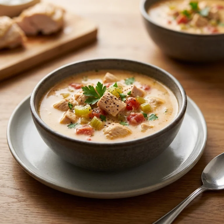Hearty Creamy Cajun Chicken Soup | Easy Comfort Food Dinner Idea