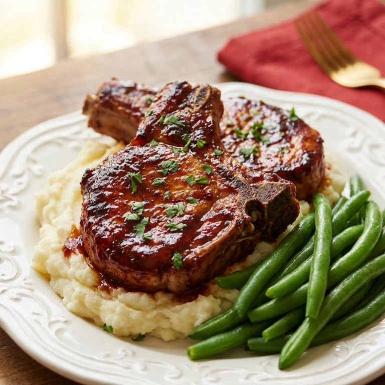 Crockpot Coca Cola Pork Chops: A Sweet and Savory Masterpiece | Easy Slow Cooker Dinner