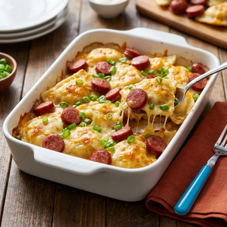 Slow Cooker Pierogi Bake: A Cozy Comfort Classic | Easy Slow Cooker Dinner