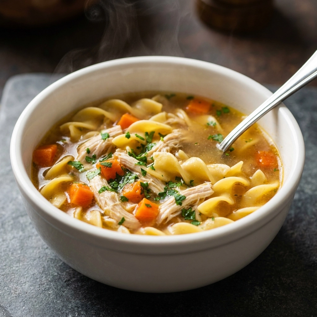 Easy Homestyle Chicken Noodle Soup Recipe | Best Comfort Food Dinner Idea