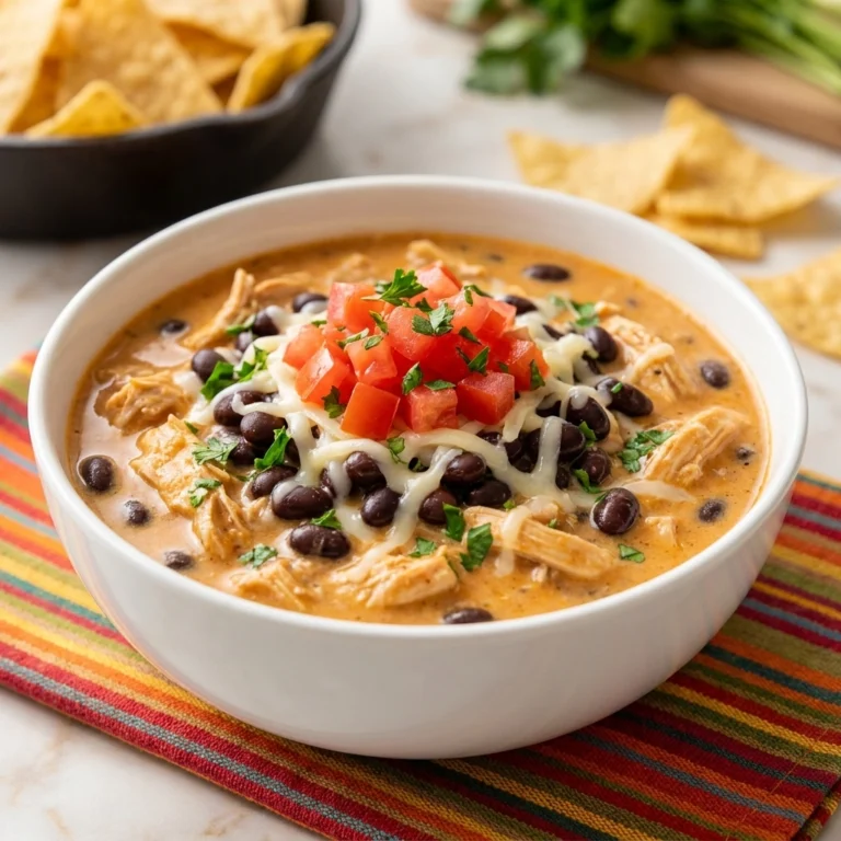 Slow Cooker Cream Cheese Crack Chicken Chili Recipe | Easy Comfort Food Dinner