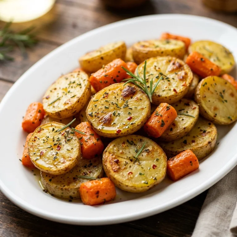 Garlic Herb Roasted Potatoes, Carrots, and Zucchini Recipe | Easy Sheet Pan Veggies