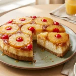 Pineapple Upside-Down Cheesecake Recipe | Easy Summer Dessert Idea