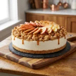 Apple Crumble Ice Cream Cake: A Masterclass in Autumnal Textures | Fall Dessert Idea