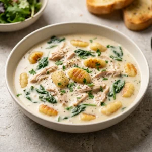 Better Than Olive Garden Chicken Gnocchi Soup Recipe | Easy Creamy Soup Copycat