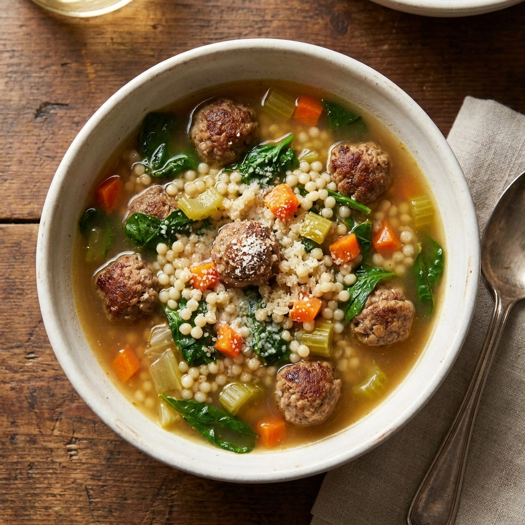 Hearty Homemade Italian Wedding Soup | Easy Comfort Food Dinner Recipe