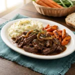 Crockpot Texas Roadhouse Pot Roast | Easy Slow Cooker Beef Pot Roast Recipe