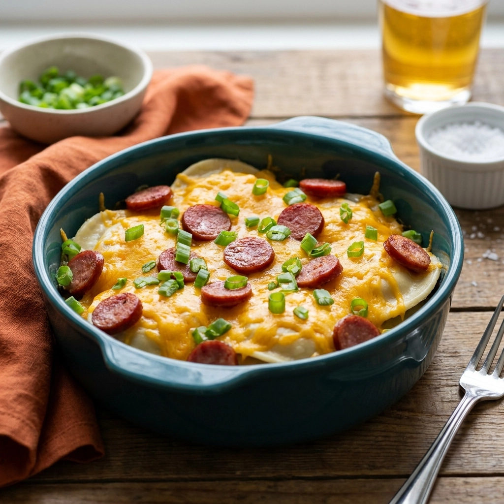 Slow Cooker Pierogi Bake: A Cozy Comfort Classic | Easy Slow Cooker Dinner