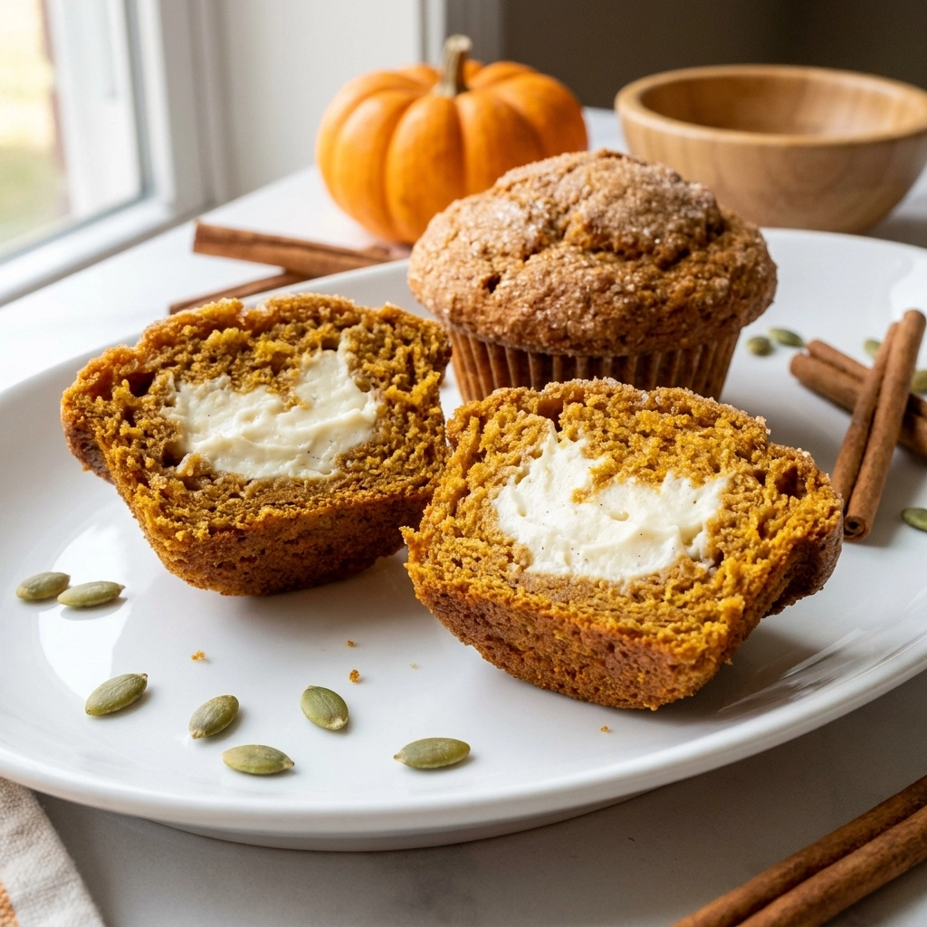 The Ultimate Pumpkin Cream Cheese Muffins Recipe | Easy Fall Baking Idea