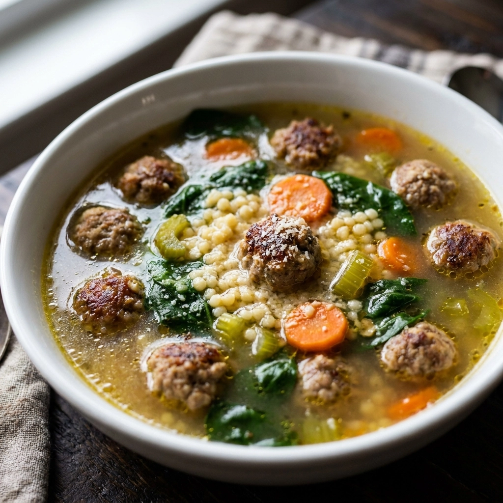 Hearty Homemade Italian Wedding Soup | Easy Comfort Food Dinner Recipe