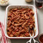 Slow Cooker Cherry Cola Pulled Pork | Easy BBQ Pork Shoulder Recipe