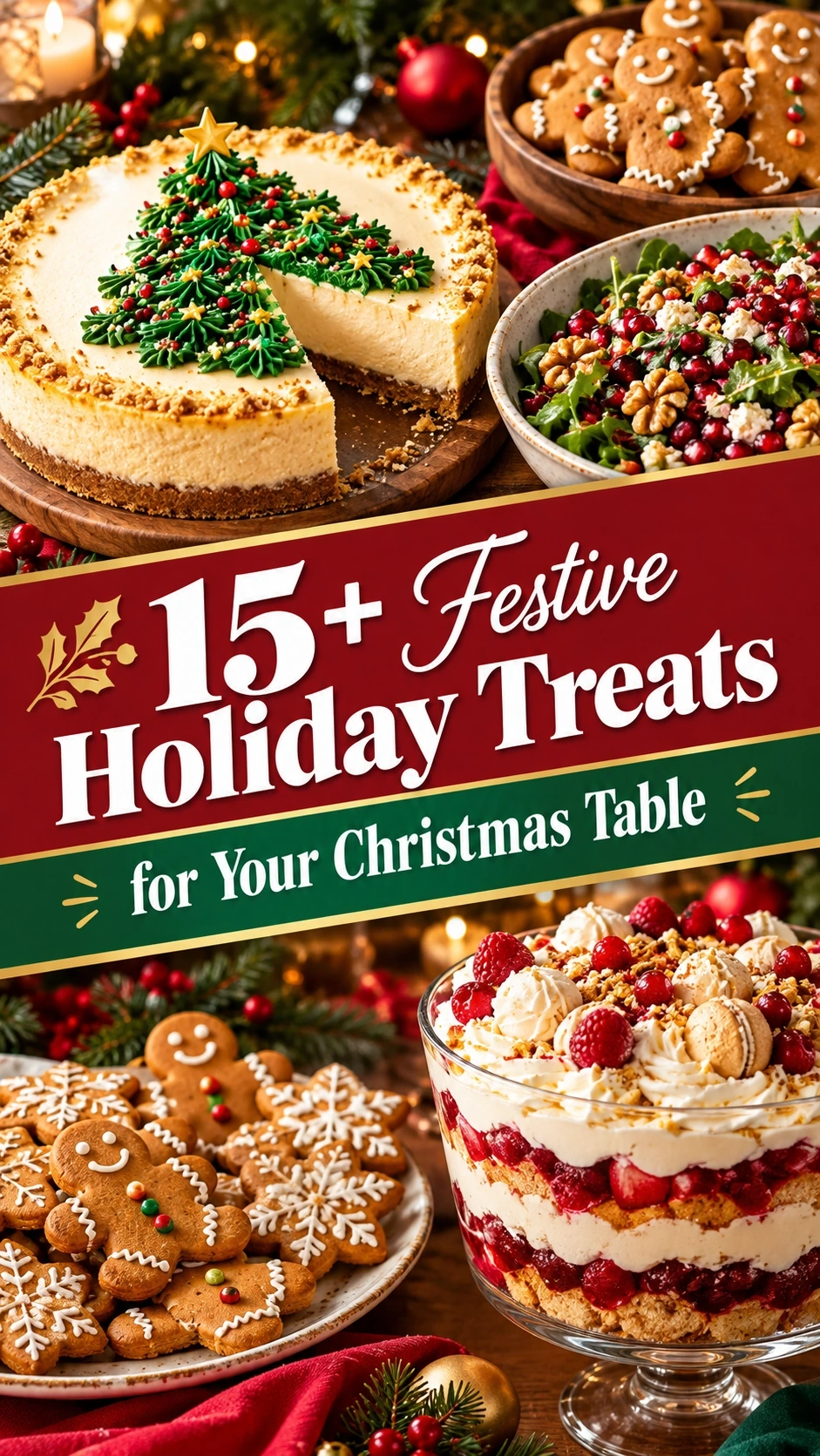 15+ Festive Holiday Treats for Your Christmas Table recipe
