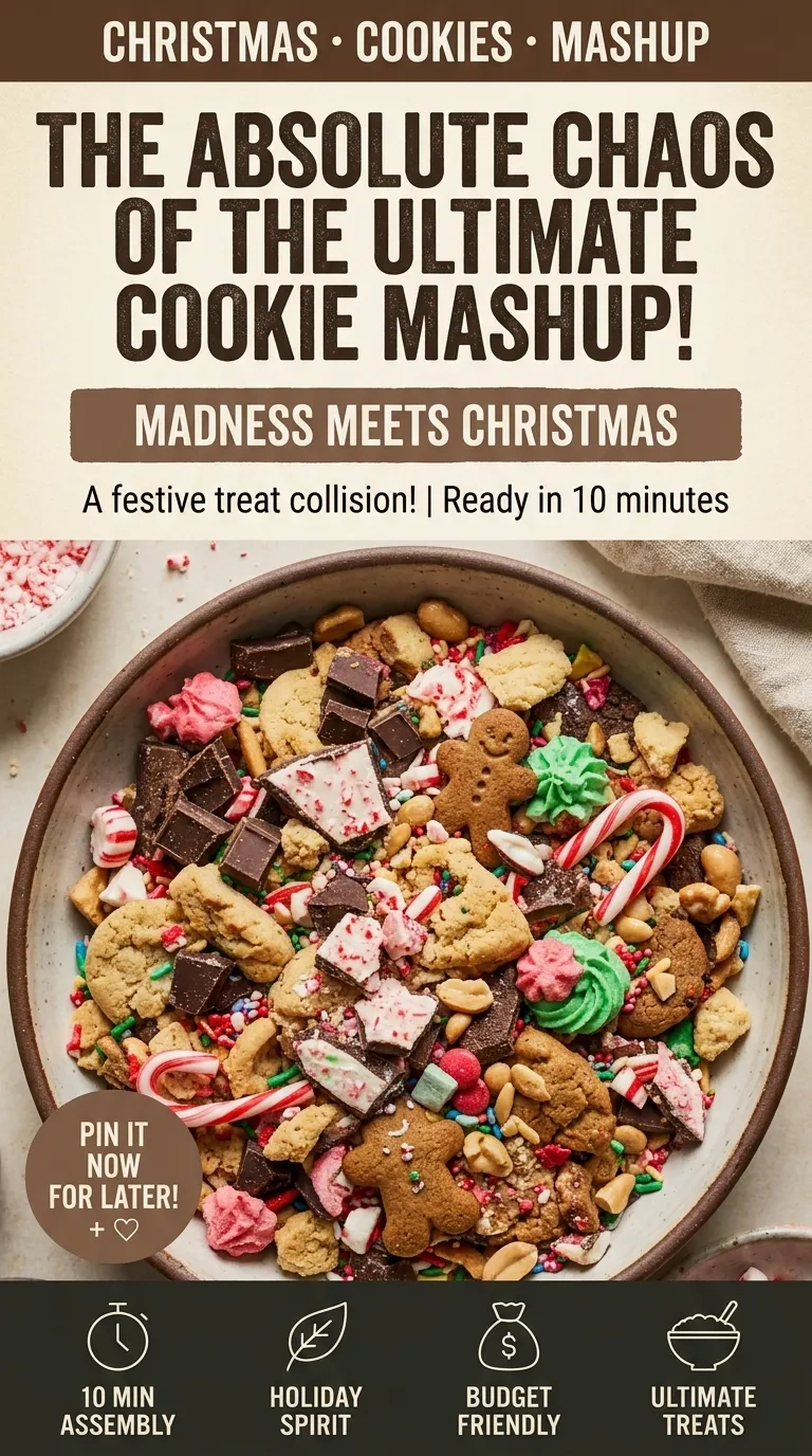 Chaos Meets Christmas: The Absolute Madness of the Ultimate Cookie Mashup! | Holiday Cookies recipe