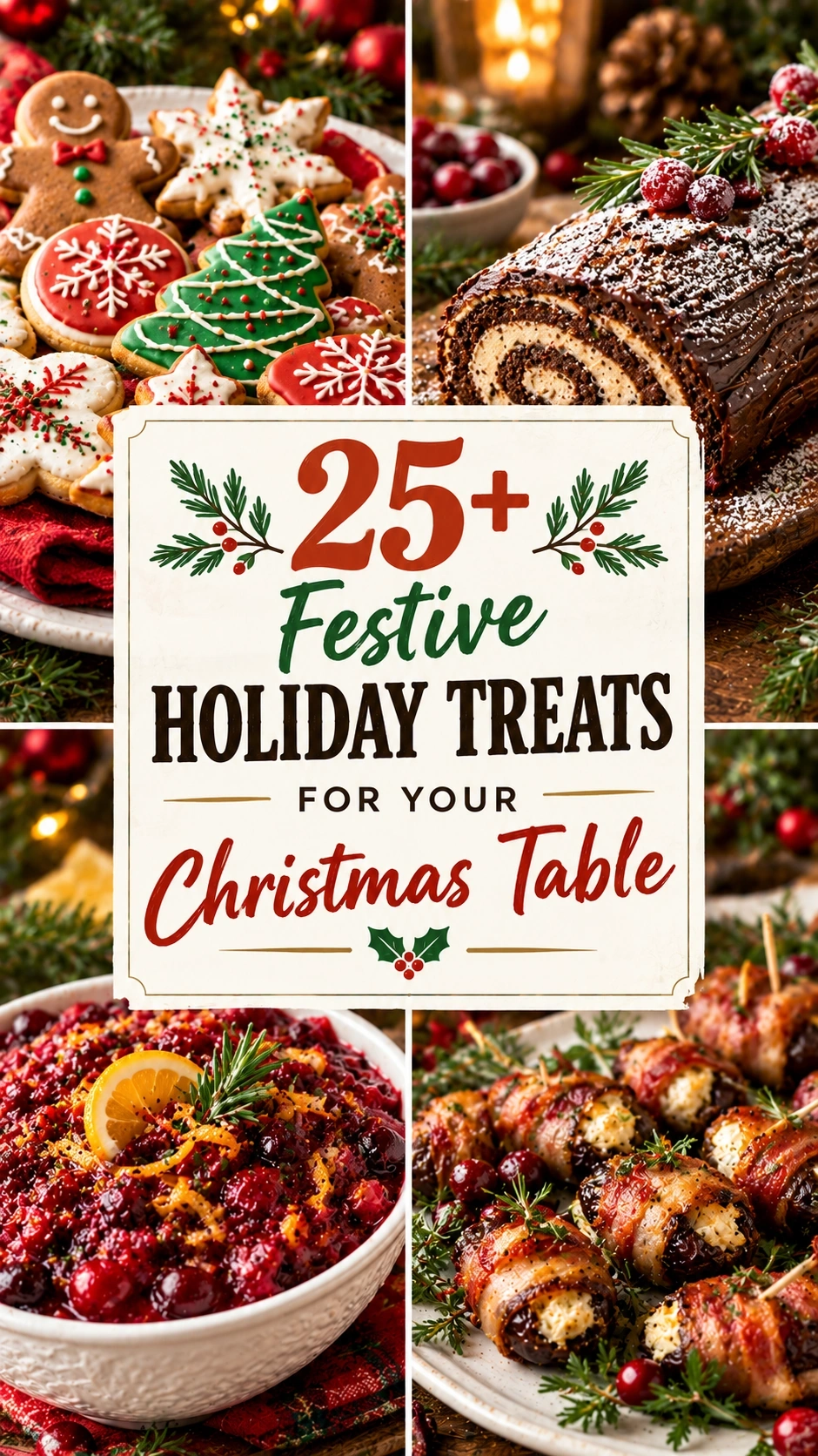 25+ Festive Holiday Treats for Your Christmas Table recipe