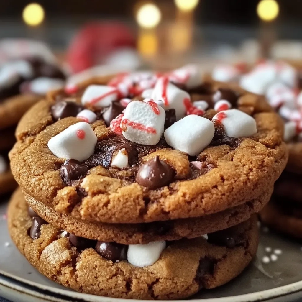 Exquisite Hot Chocolate Cookies with Mini Marshmallows in 30 Mins! recipe