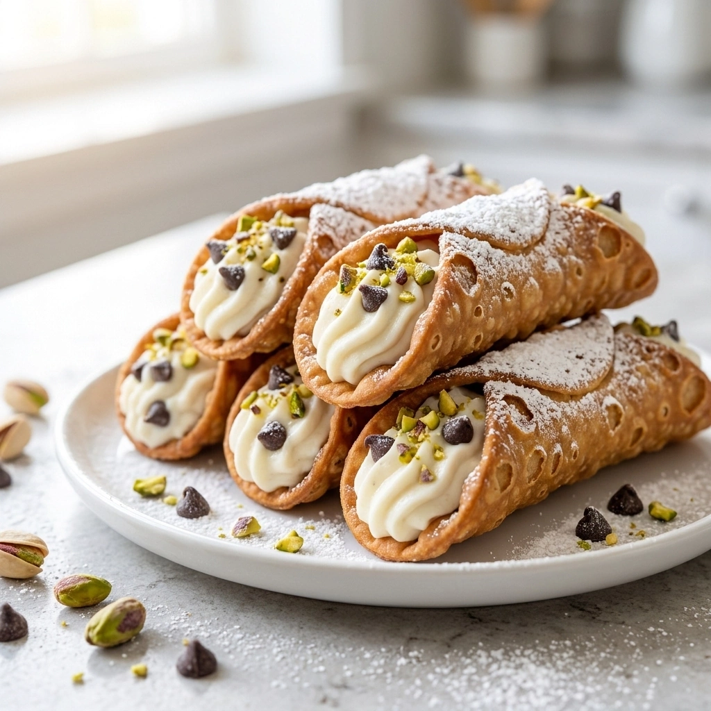 Homemade Cannoli Shells: The Ultimate Crispy Italian Treat | Easy Dessert Recipe recipe