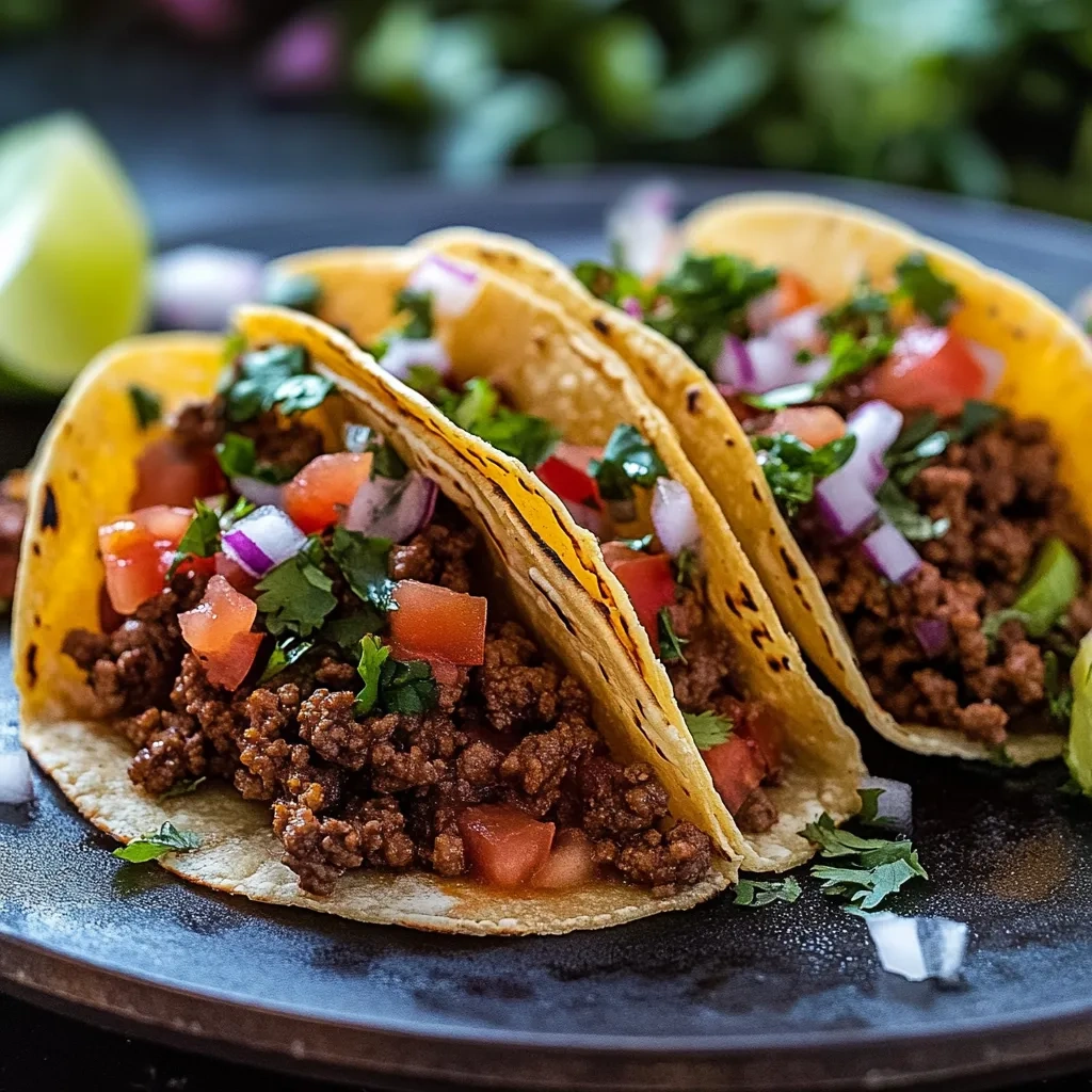 Irresistible Ground Beef Tacos Recipe for Taco Night recipe