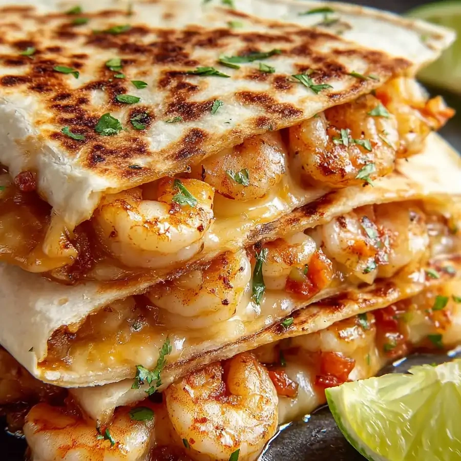 Award-Winning Shrimp Quesadilla with Melty Cheese: A Flavorful Delight! — 30-Min Family Dinner Everyone Loves recipe
