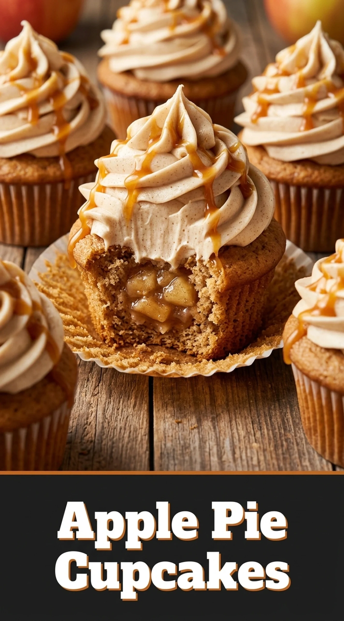Apple Pie Cupcakes: A Delightful Twist on a Classic Dessert | Easy Fall Baking recipe