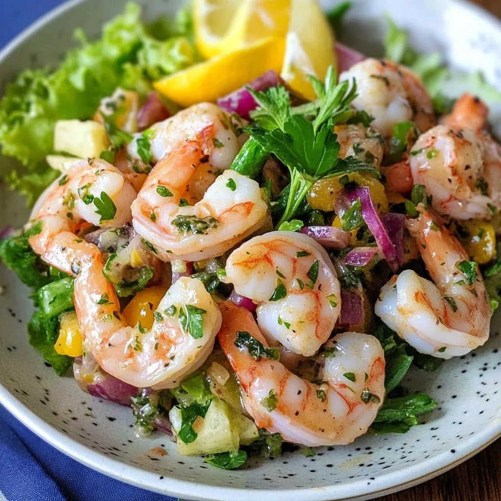 Delicious Shrimp Salad Luscious Recipe for Fresh Flavor recipe