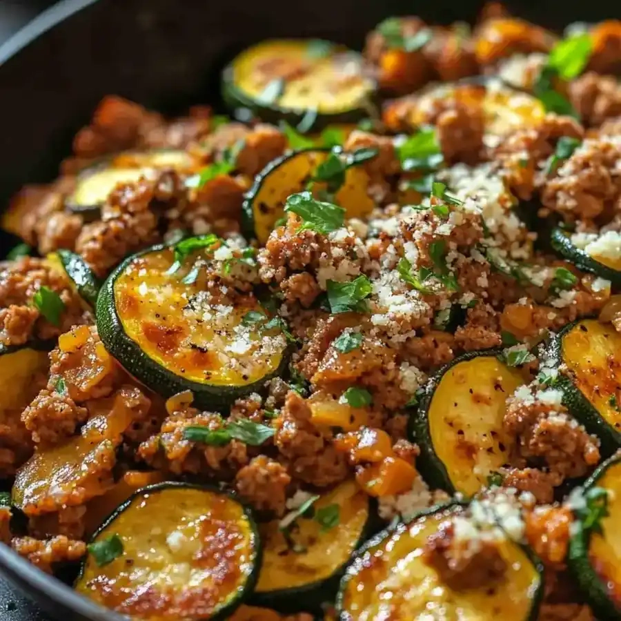 Everyone Is Obsessed With This Quick 25-Minute Ground Turkey & Zucchini recipe