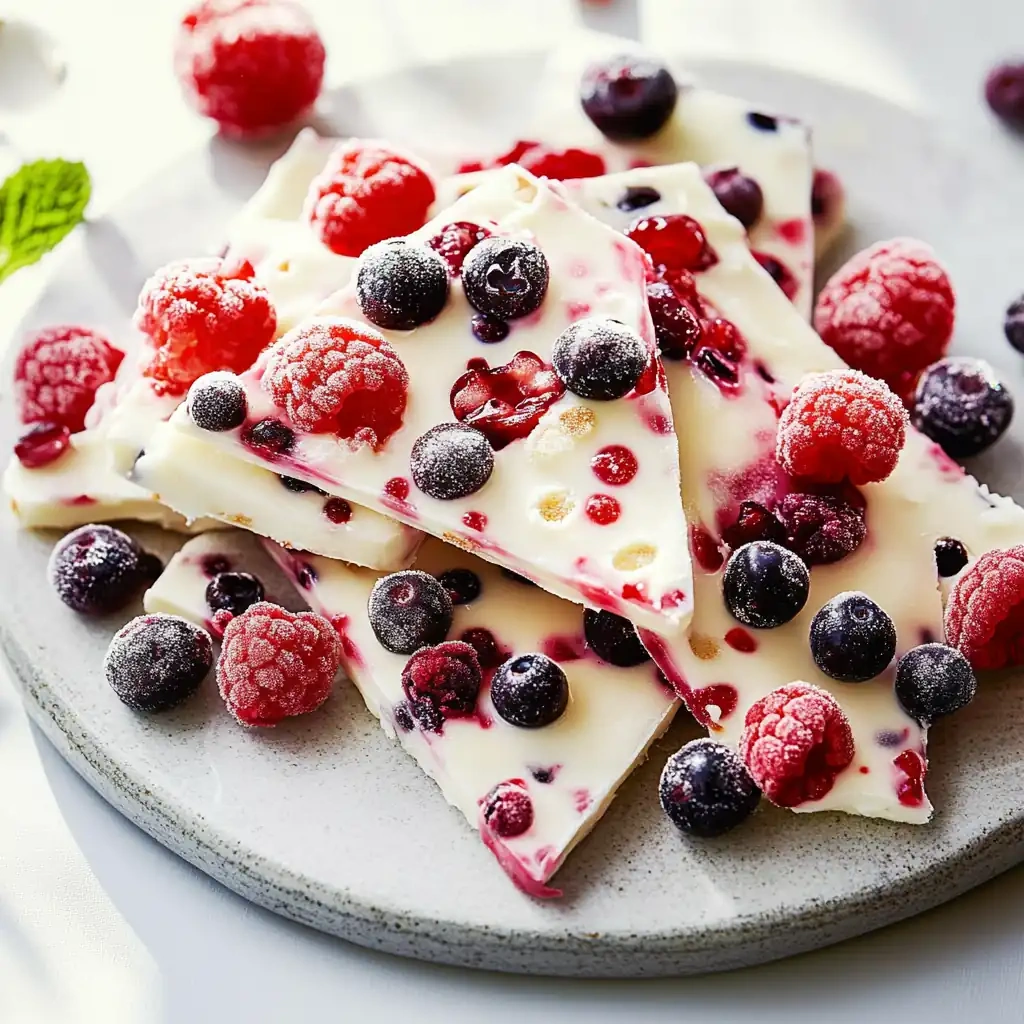 Frozen Yogurt Bark: Easy Sweet Adventure recipe