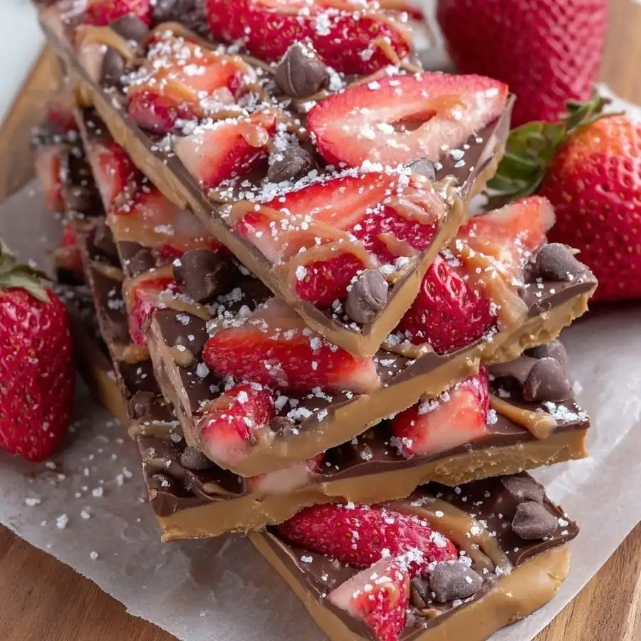 Show-Stopping Strawberry Peanut Butter Bark Recipe — Indulgent & Totally Irresistible recipe