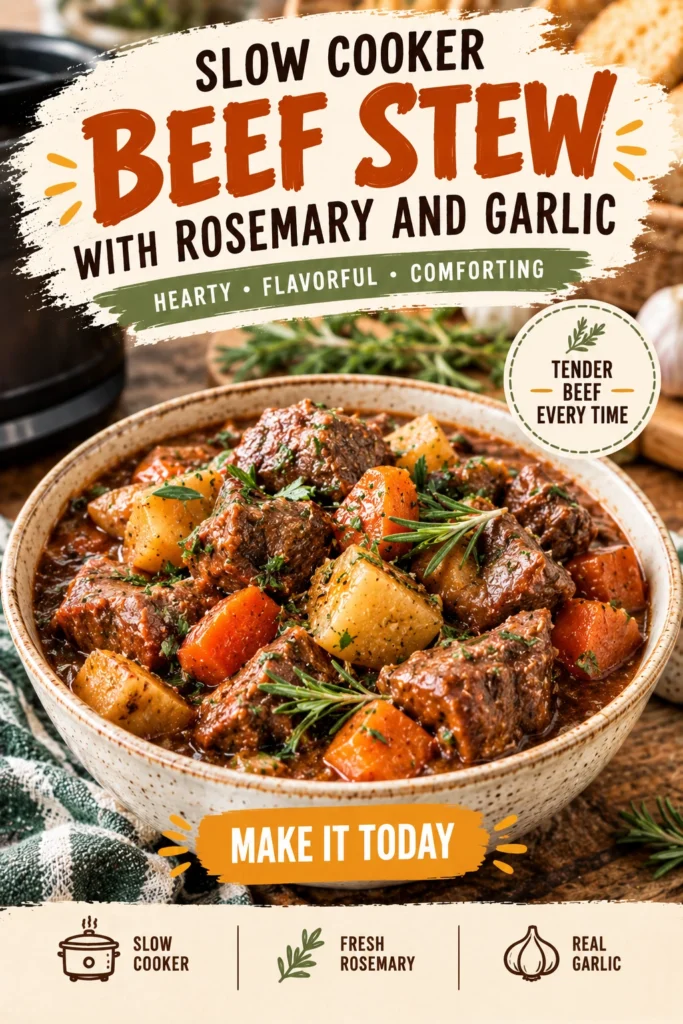 A bowl of hearty beef stew with tender chunks of meat, carrots, and potatoes in a rich brown gravy.